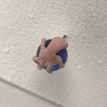 練りクレヨン たこの色