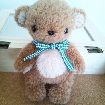 羊毛テディベア