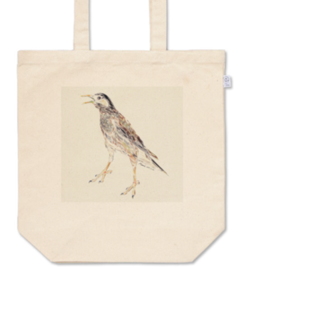 　ムクドリのトートバッグ　　