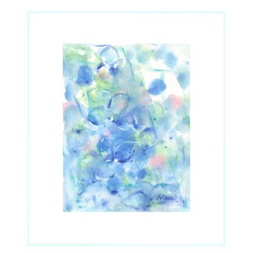 『紫陽花glass』