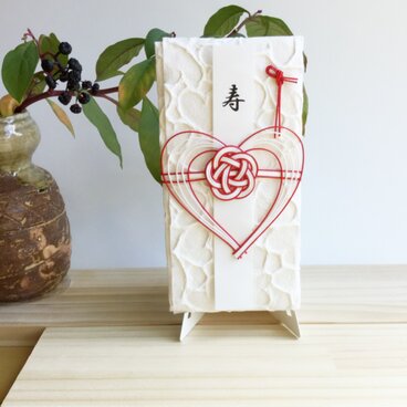 ご祝儀袋 ハート 赤