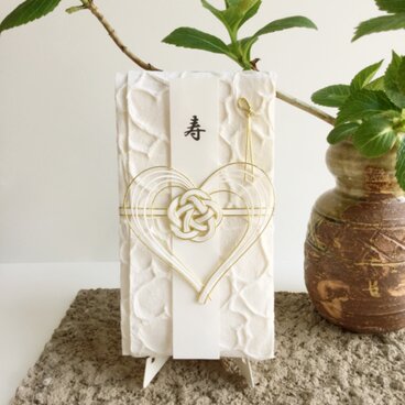 ご祝儀袋 ハート ゴールド