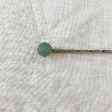 グリーンアベンチュリンのヘアピン