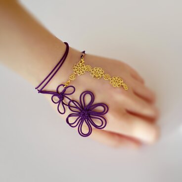 ブレスレット「其ノ艶、灯ス」