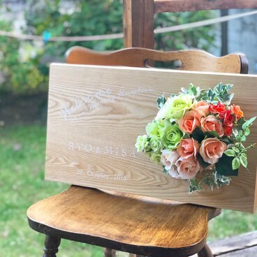 家具職人の作るウェディングウェルカムボード【受注販売】