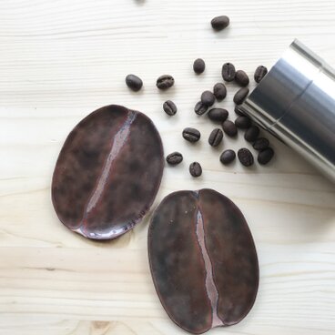 A様オーダー分　コーヒー豆皿４枚