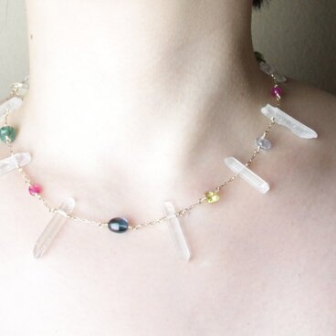アイシクル・ロリポップネックレス/Lollipop Icicle