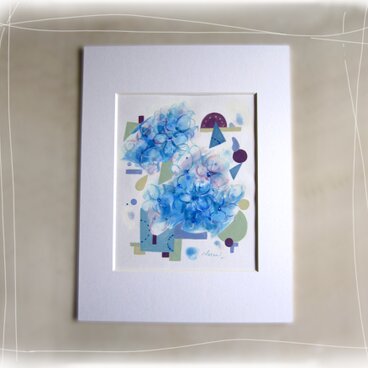 『雨の紫陽花』