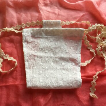 小花レースT タイプ紐パン