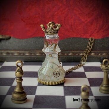 +受注製作+『pawn』スチームパンク ネックレス