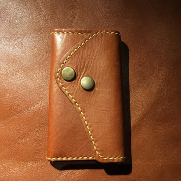 4連金具　曲線キーケース