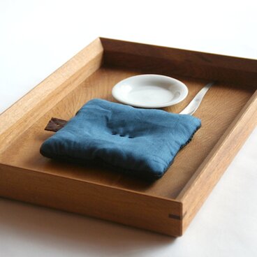 Pot Mat  [夜の海]リネン