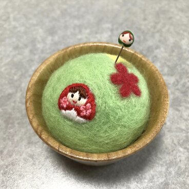 マトリョーシカのピンクッション