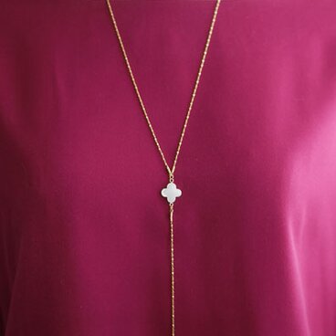 シェルお花のネックレス*