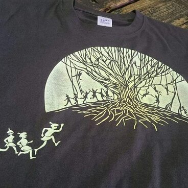 妖怪Tシャツ　キジムナーたち / きじむなーたち