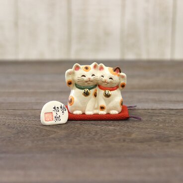 【小】福々招き猫ペア