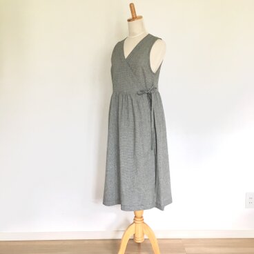 カシュクールワンピース