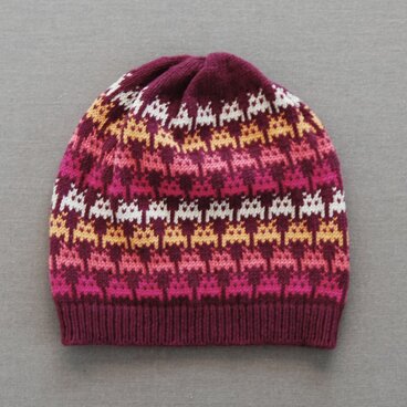 インベーダーのニット帽