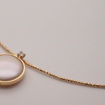 コインパール＊ネックレス