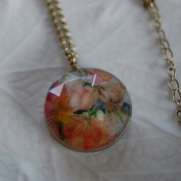 フラワーネックレス