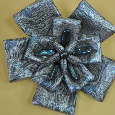 Obi　Prima   puchi  幾何学　クラシシックグリン　の花