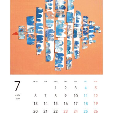 2020年カレンダー壁掛け