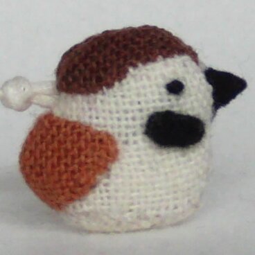 すずめの根付②