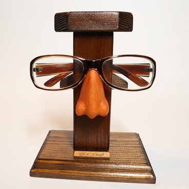 ★鼻メガネスタンド・１段タイプ★《 名入れ無料 》