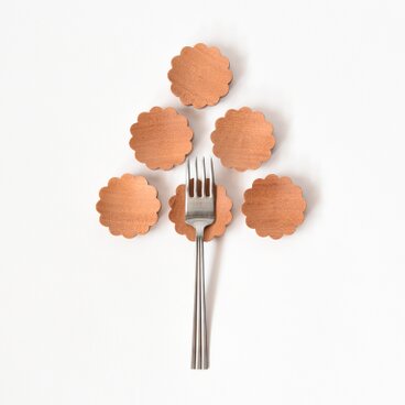 カトラリーレスト　マホガニー