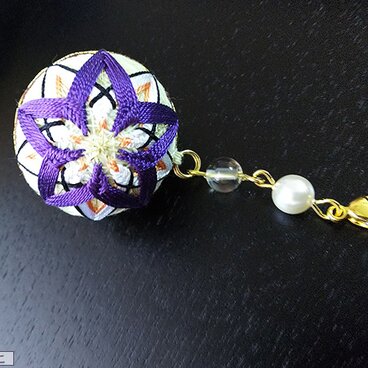 てまり　桔梗「華」薄黄