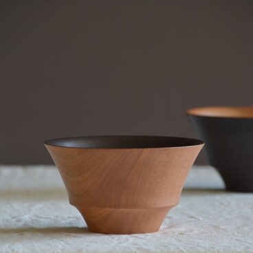 口当たりよい お味噌汁のお椀（内黒）