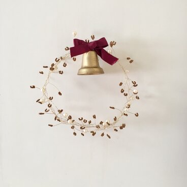 ビーズのリース