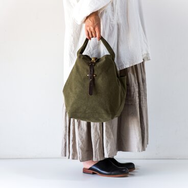 SUI PROFILE BAG（washカーキ）[受注生産]