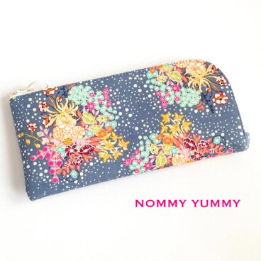 L字ファスナー長財布   Powder Bloom ＊312＊