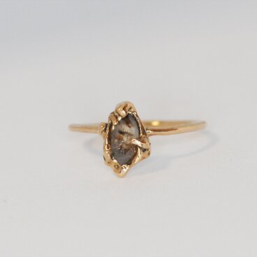 【k10】1点物 ナチュラルダイヤモンド リング #8