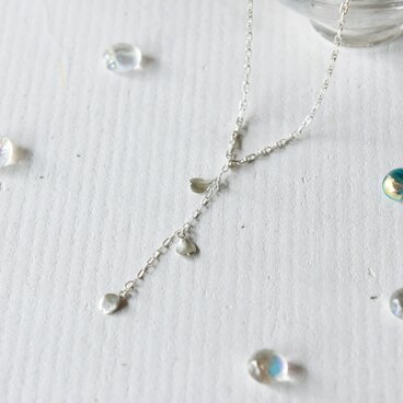 桜ネックレスSV925シルバーskn2