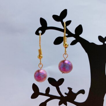 キラキラパール風のピアス/イヤリング