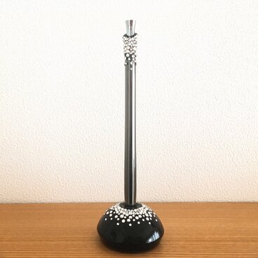 スワロフスキー・クリスタルデコ:ボールペンスタンド【クリスタルカラー】