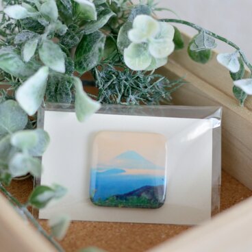 プチっとかわいい 心彩る《富士山 Fujisan》マグネット
