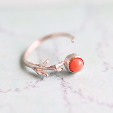 小枝のリング・『幸運』のお守り