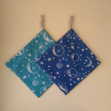 片紐コップ袋1枚 『夜空』