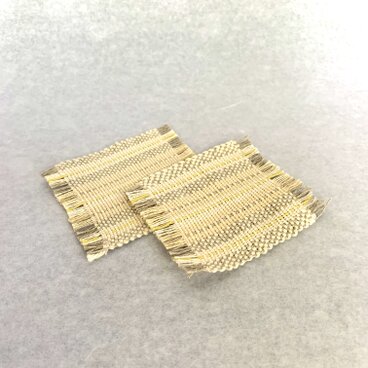 草木染手織りコースター