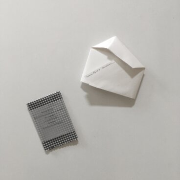 ミツロウエコラップキット（S size黒チェック）