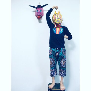 キッズ　アフリカンパンツB