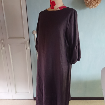 お袖ぷっくりワンピース