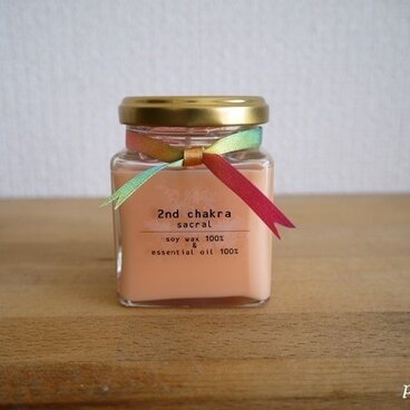 2nd chakra candle＊第2チャクラキャンドル