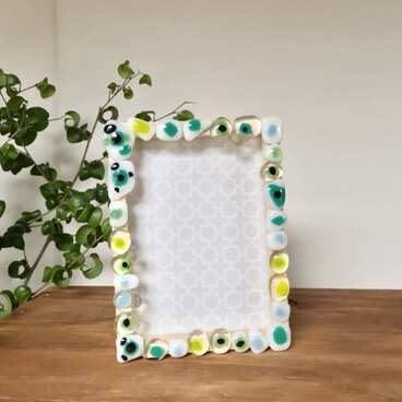 〈おうちで手づくり〉ガラスで彩る写真立てキット