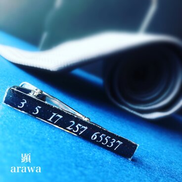 フェルマー素数ネクタイピン【理系・数学・物理アクセサリー】