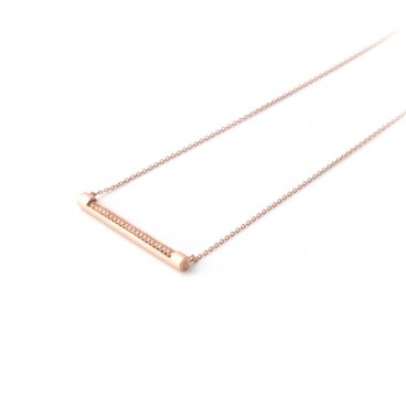 MMD short bar necklace / light