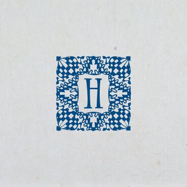 デコラティブイニシャル陽刻印 カスタムオーダー